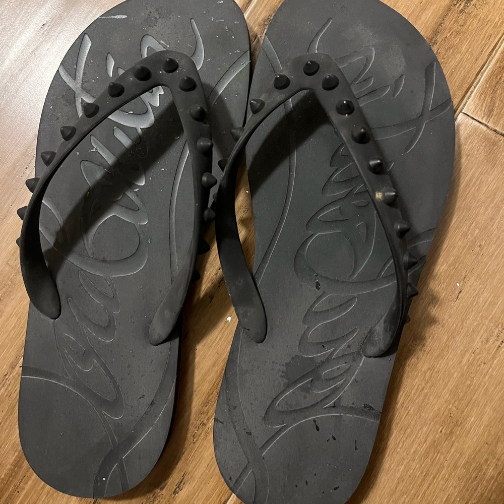 Christian Louboutin Flip Flops